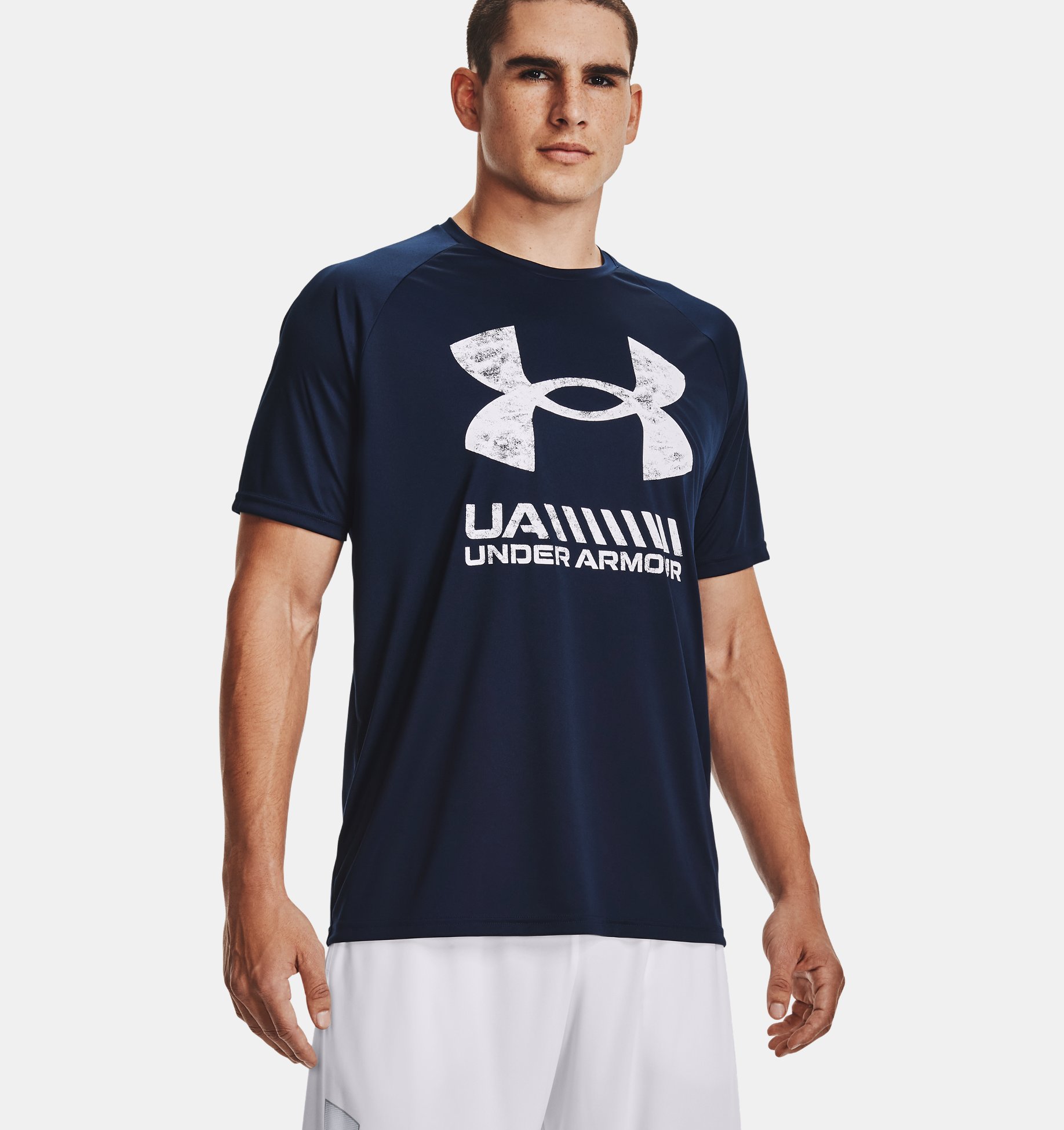 Under Armour Mens IL Graphic Short Sleeve Plate Icon 